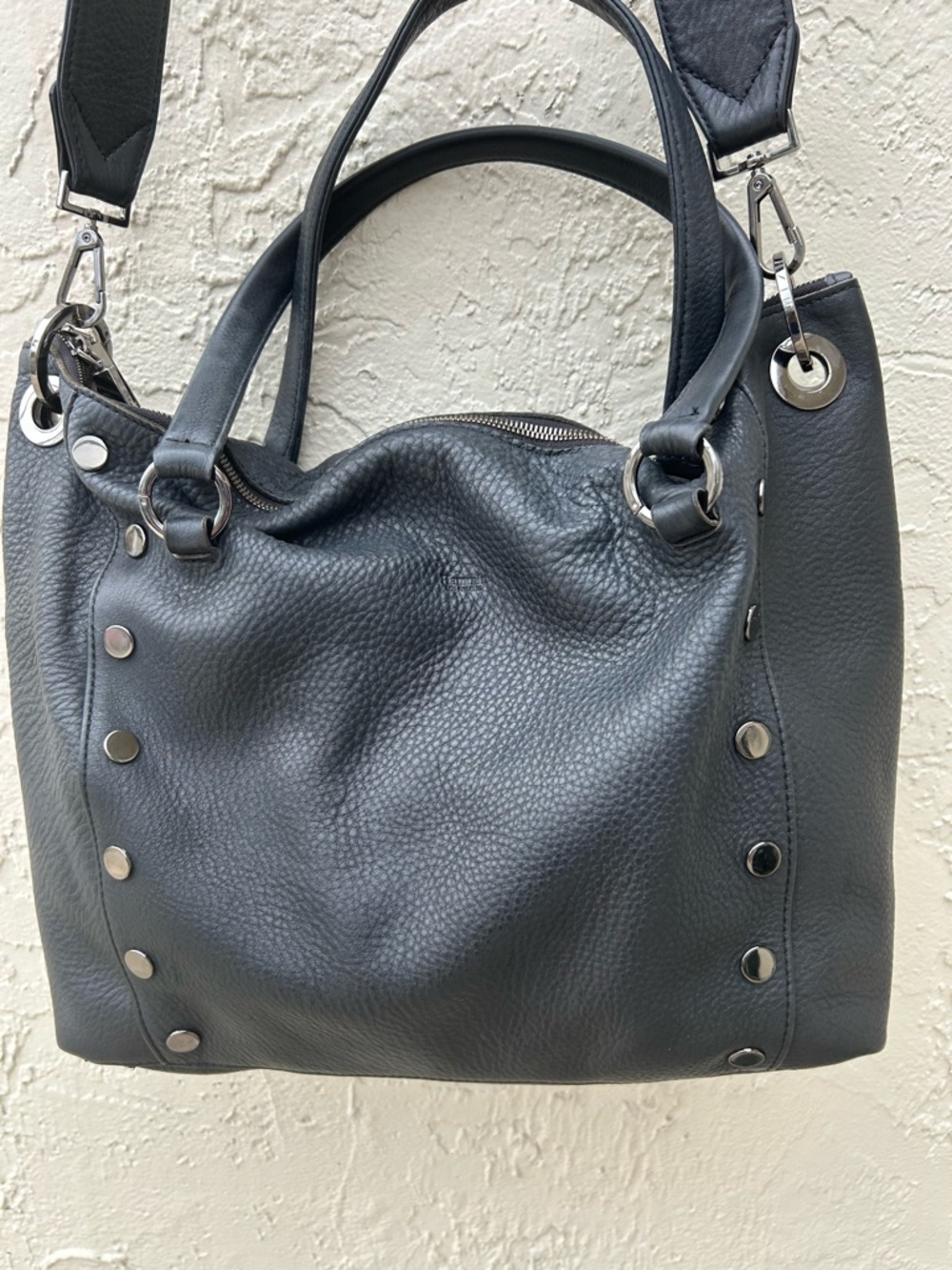 Hammitt Daniel Large Leather Tote Bag Black